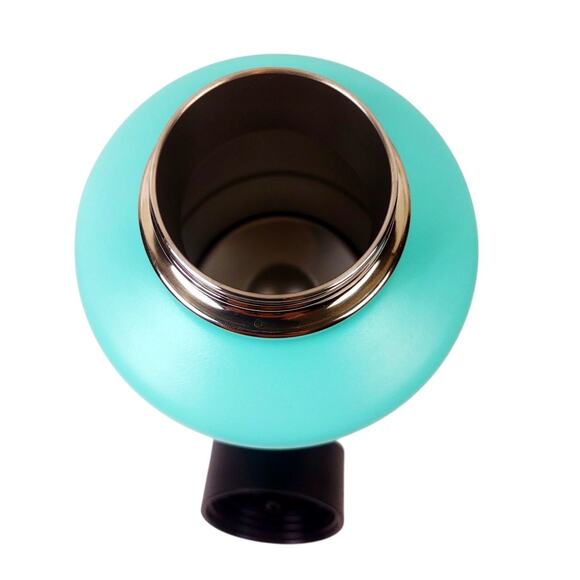 Hydro Cell 64 oz Stainless Steel Water Bottle Wide Mouth Flip Top Green Blue - Picture 6 of 8